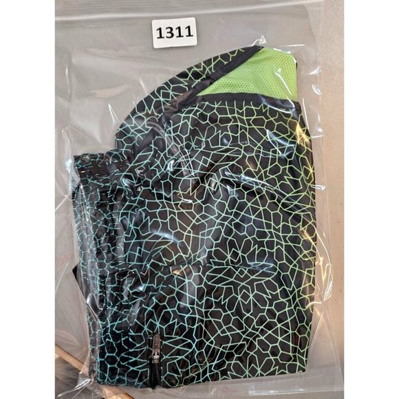 Nike Tempo Running Shorts Womens Medium 6 ? Zip Pocket Ombre Neon Yellow Green - Picture 7 of 7